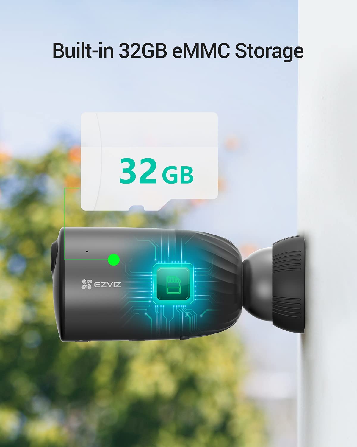كاميرا مراقبة بالبطارية تدوم حتى 210 يوم EZVIZ BC1C - MadinahTaif Store