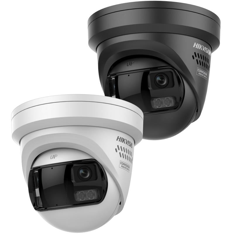 كاميرا مراقبة IP بدقة UHD ملونة ColorVu وإضاءة هجينة ذكية مع ردع نشط هيك فيجن DS-2CD23167G3P-LIS2UY/S(L)(RB) - MadinaTaif