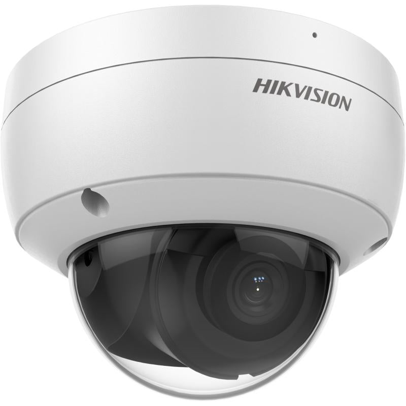 كاميرا مراقبة IP Dome بدقة 8 ميجابكسل (4K) بتقنية AcuSense وميكروفون مدمج هيك فيجن DS-2CD2183G2-IU - MadinaTaif