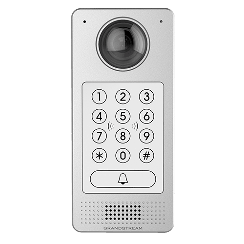 نظام باب فيديو IP بدقة HD مع قارئ كروت RFID جراند ستريم GDS3710 - MadinaTaif