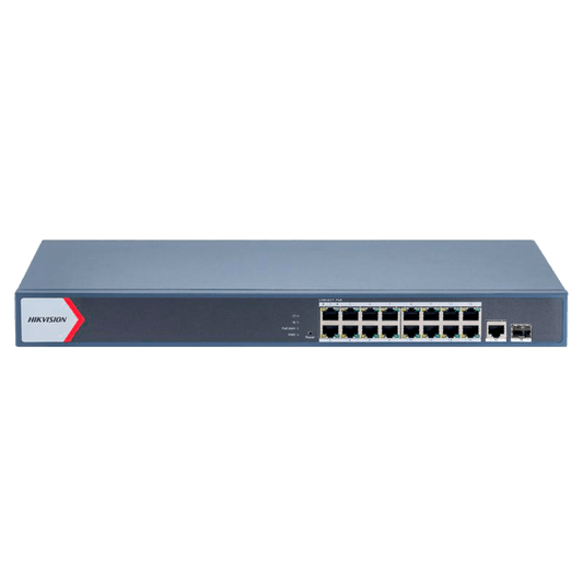 سويتش Hikvision DS-3E1518P-EI PoE - MadinaTaif
