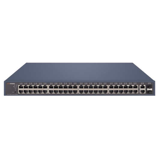 سويتش Hikvision DS-3E1552P-SI مُدار 48 منفذ Gigabit PoE - MadinaTaif
