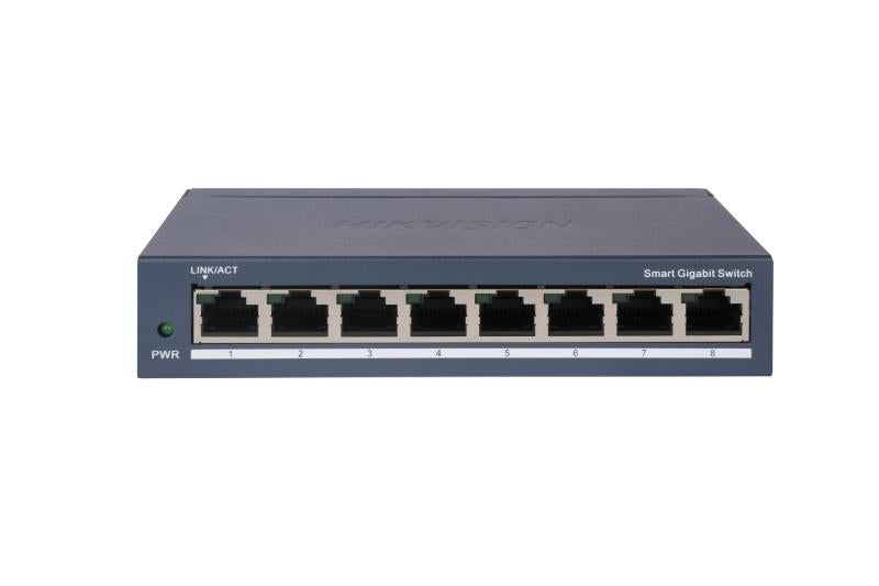 سويتش هيك فيجن ذكي مُدار 8 منافذ Gigabit DS-3E1508-EI(C) - MadinaTaif