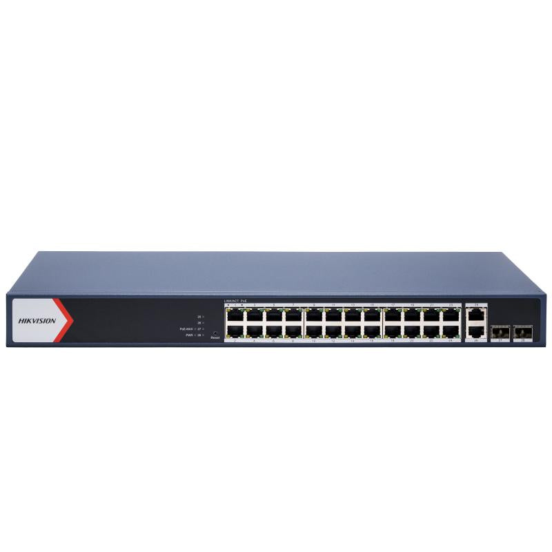 سويتش PoE هيك فيجن ذكي مُدار 24 منفذ Gigabit بقدرة 370 واط DS-3E1528P-EI - MadinaTaif