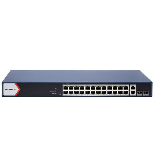 سويتش PoE هيك فيجن ذكي مُدار 24 منفذ Gigabit بقدرة 370 واط DS-3E1528P-EI - MadinaTaif