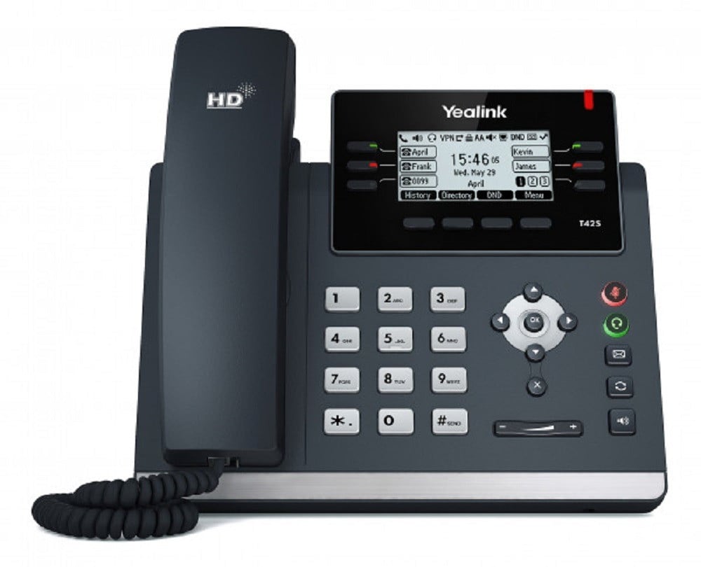 هاتف Yealink SIP - T42S IP جودة صوت استثنائية - MadinahTaif Store